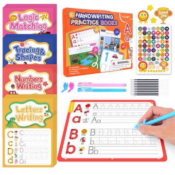 Magic Grooved Writing Practice Books for Kids Ages 3-8