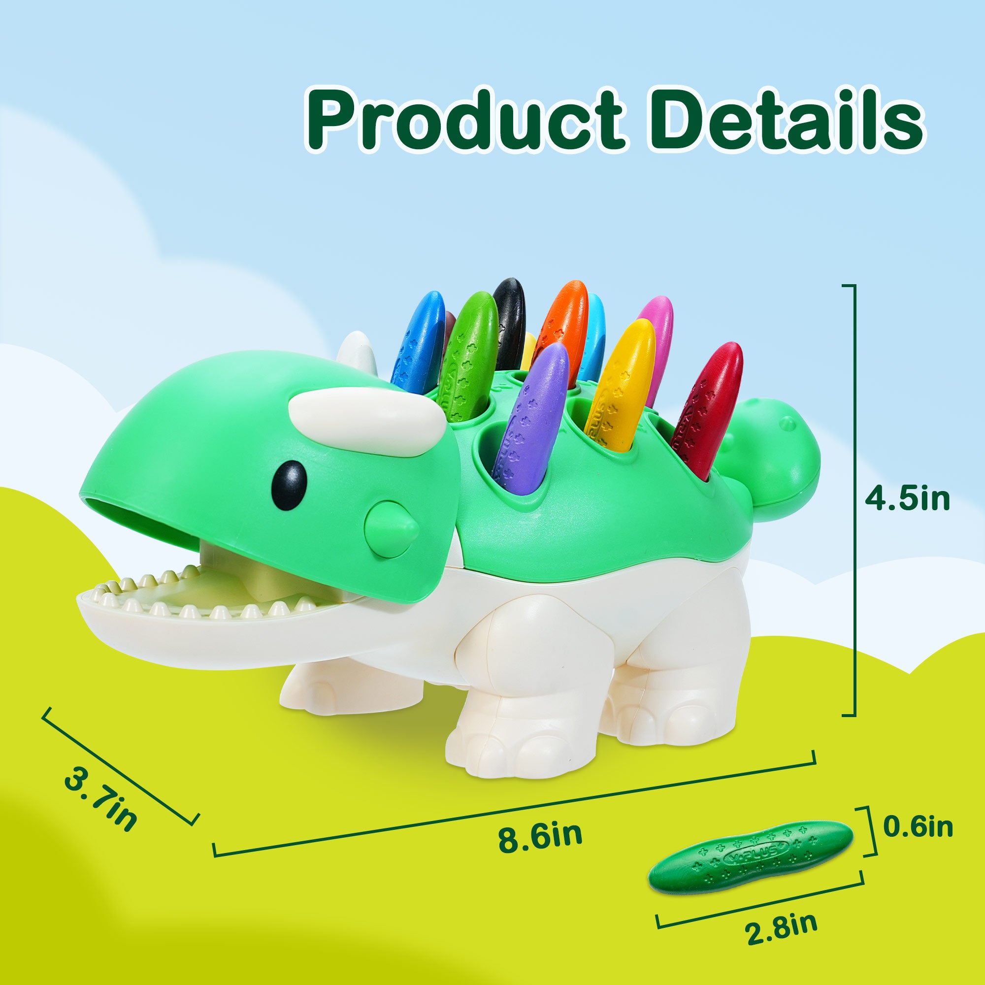 Dinosaur Crayons Toys