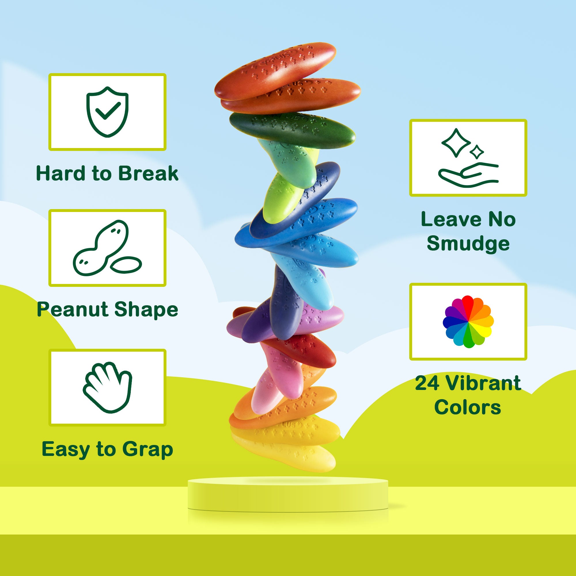 Dinosaur Crayons Toys