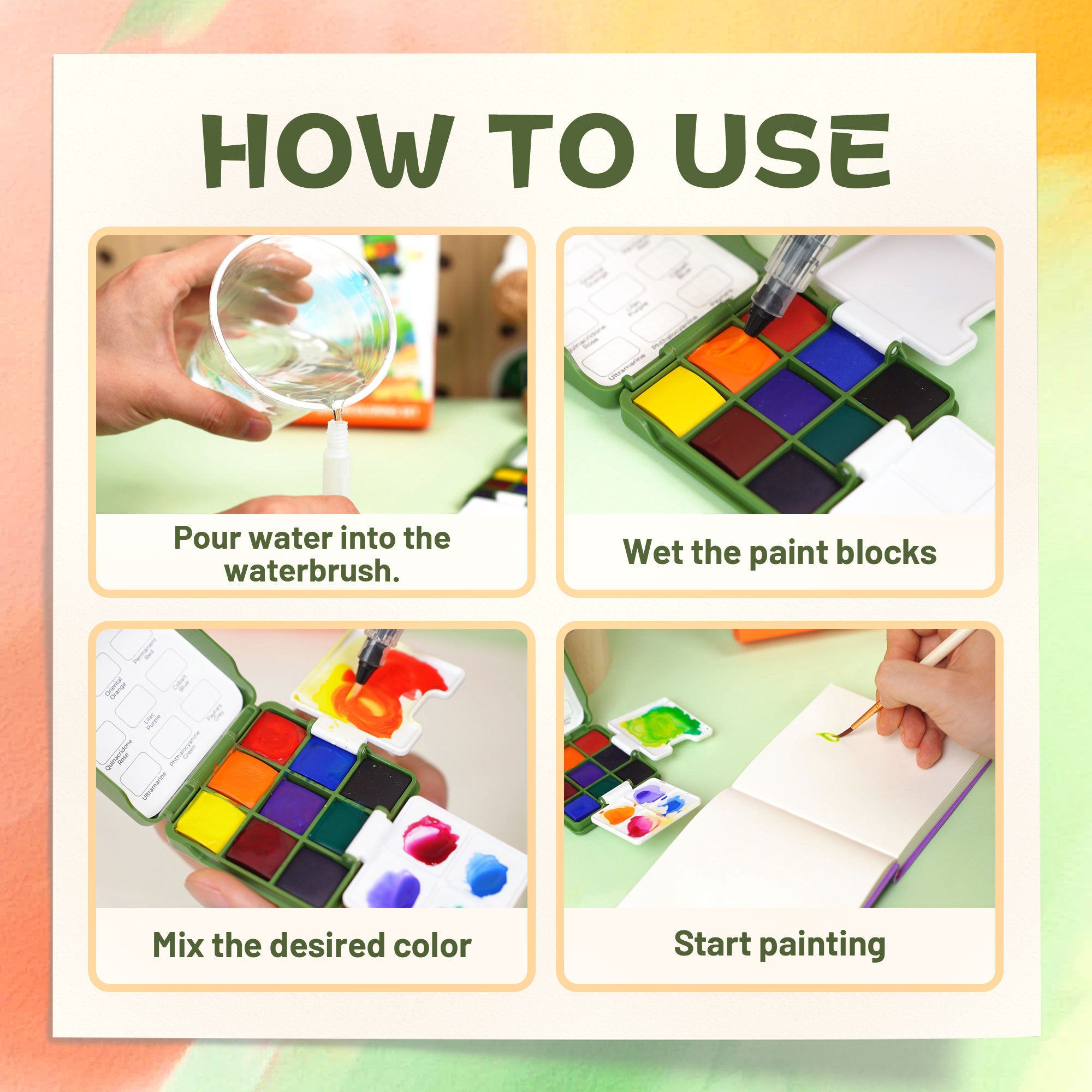 Pocket Watercolor Paint