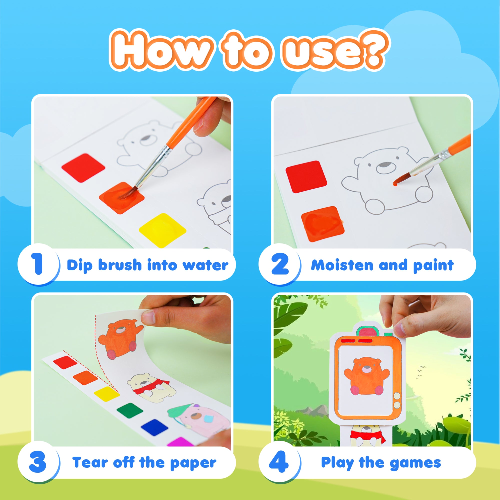 Pocket Paint with Water Book