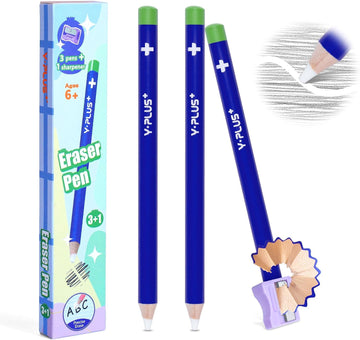 Detail Eraser Pencils with Sharpener