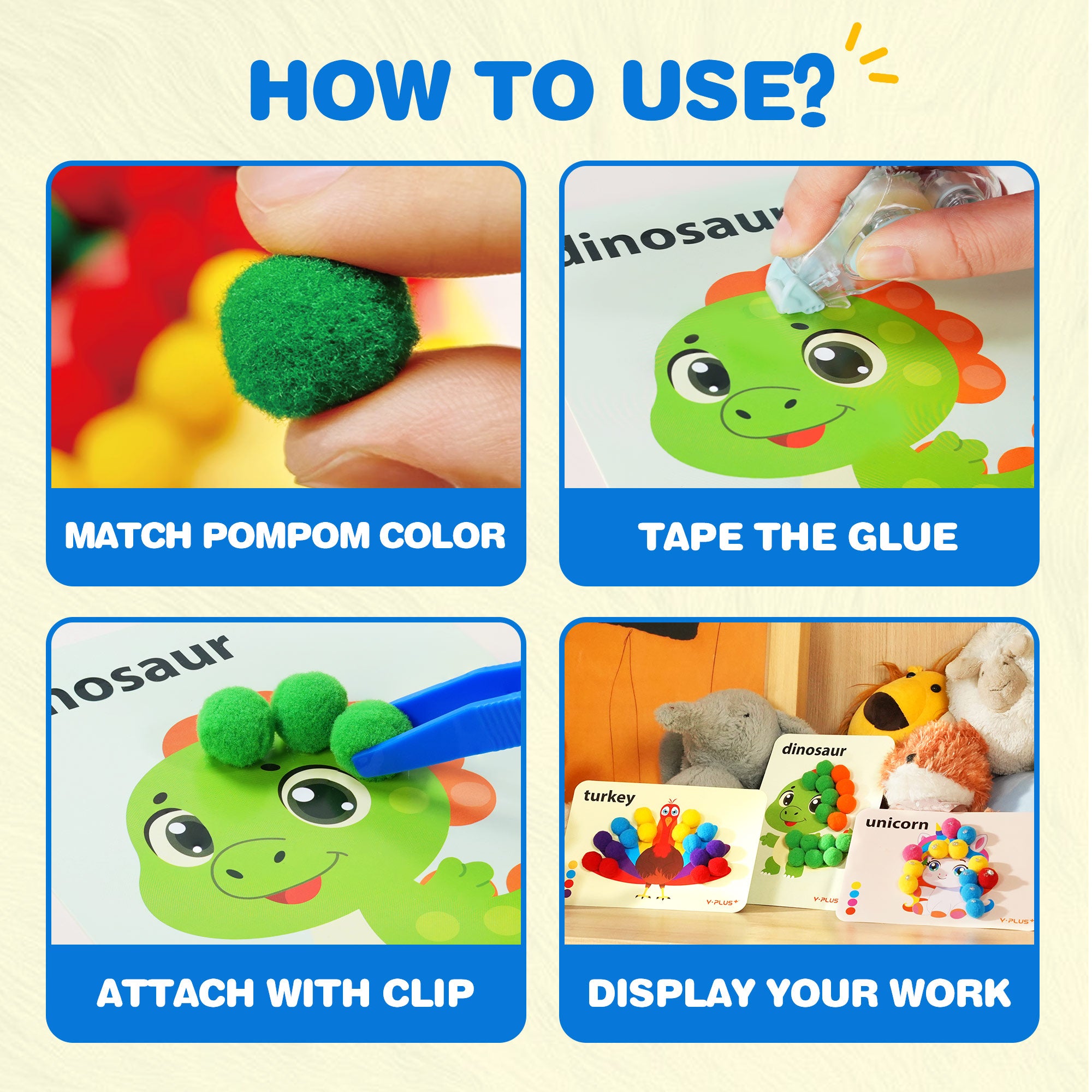 Pompoms Art Crafts Kits